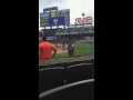 Gaten and Sabrina Matarazzo Final audition for the Mets Anthem search 15
