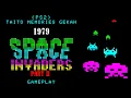PS2 Taito Memories Gekan - Space Invaders Part II Gameplay