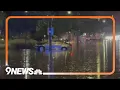Storms bring flooded roads to Fort Collins