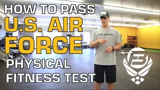 How to Pass Your United States Air Force Physical Fitness Test
