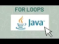 Java For Loop Counter Loop