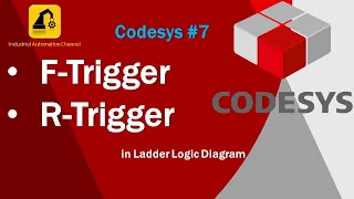 Codesys F-Trigger R-Trigger Falling Rising Trigger in Codesys