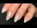 HAILEY BEIBER INSPIRED CHROME PEARL NAIL TUTORIAL