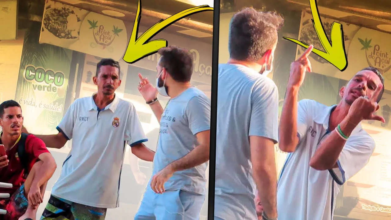 DANDO O DEDO DO MEIO PARA ESTRANHOS NA RUA : MANDE A SUA #224