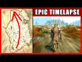 Walk Across The Map Timelapse Skyrim