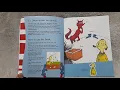 Learn with dr Seuss fox in socks - a sticker reading book
