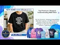 Top Premium I Stopped Understanding Math Shirt