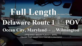 Delaware Route 1 Northbound POV Full Length