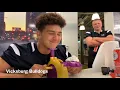 Kalamazoo-area prep football players get hit with whipped cream at MLive Media Day