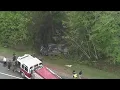 Two killed in fiery crash off I-495 North in Middleborough