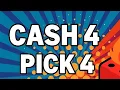 Cash 4 Pick 4 Charts for 25 Predictions Strategy Workout