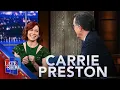 Carrie Preston s Stephen Colbert s Role In The Season Premiere Of Elsbeth