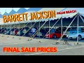 HOW MUCH DID THESE CLASSICS ACTUALLY SELL FOR AT BARRETT-JACKSON You Will Be SURPRISED