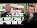 Pat McAfee Responds To Brett Favre Suing Him For Defamation