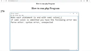 Parse error syntax error unexpected echo T - ECHO expecting