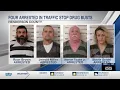 Henderson County deputies arrest four in multiple drug busts