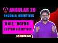 Mastering Angular 20 Directives ngIf ngFor ngClass Custom Directive Angular 20 Tutorial