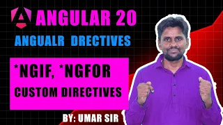 Mastering Angular 20 Directives ngIf ngFor ngClass Custom Directive Angular 20 Tutorial