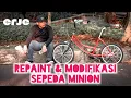Download Lagu RESTORASI, REPAINT DAN MODIFIKASI SEPEDA MINION PALANG DUA MEREK UNITED 24 INCH KE 20 INCH