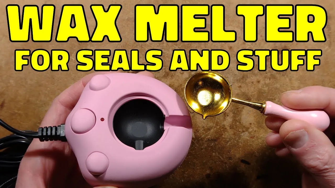 Inside a sealing wax melter - with other uses
