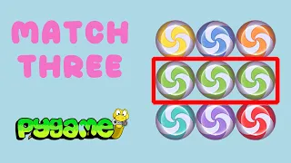 ASMR Programming - Match Three Game in Python and Pygame