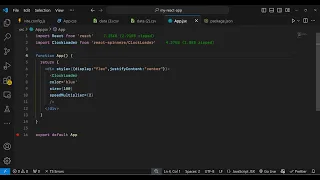 Build a React js Project to Show Loading Progressbar and Spinners Using react-spinners Library in JS