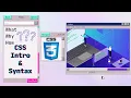 CSS Intro Syntax What is CSS Why to use CSS How to use CSS Complete CSS Course