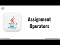 Assignment Operators in Java Java Tutorial For Beginners Java Assignment Operator