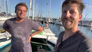 More of São Miguel: Compact cruising catamaran, abandoned hotel, hot spring, horses and limpets.