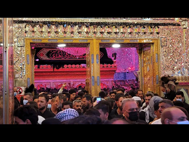⁣مرقد الامام علي (ع) ليلة ٢١ من شهر رمضان لسنة ١٤٤٢