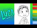 LUCA Coloring Page Markers
