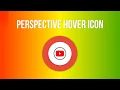 Perspective hover icon effect Pure Css by HTML Online