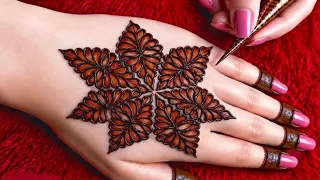 New simple beautiful mehndi design | Easy mehndi design | mehndi designs | mehndi