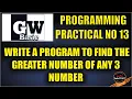 Practical 13 GW Basic programming language