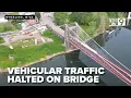 Officials confirm no more vehicles on Wheeling Suspension Bridge