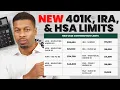IRS Releases NEW 2025 401K IRA and HSA Limits What You Need To Know