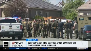 Washoe County deputies arrest wanted felon after standoff in Sparks