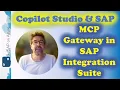 Connect Copilot Studio to the new MCP Gateway on SAP Integration Suite Star Wars API Demo