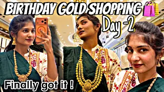 23rd GIFT VANGIYACHI ✨| BIRTHDAY GOLD SHOPPING 🛍️ | day~ 2 | #hinanbargale 
