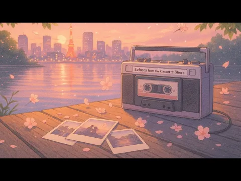 Echoes from the Cassette Shore – Full Album by Mira Monogatari｜Future Funk City Pop Vapor Memories