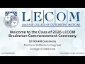 LECOM Bradenton Commencement Ceremony 2026 - Morning
