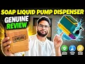 3 in 1 Soap Liquid Pump Dispenser for Kitchen hand wash dish wash sponge holder Dispenser Review