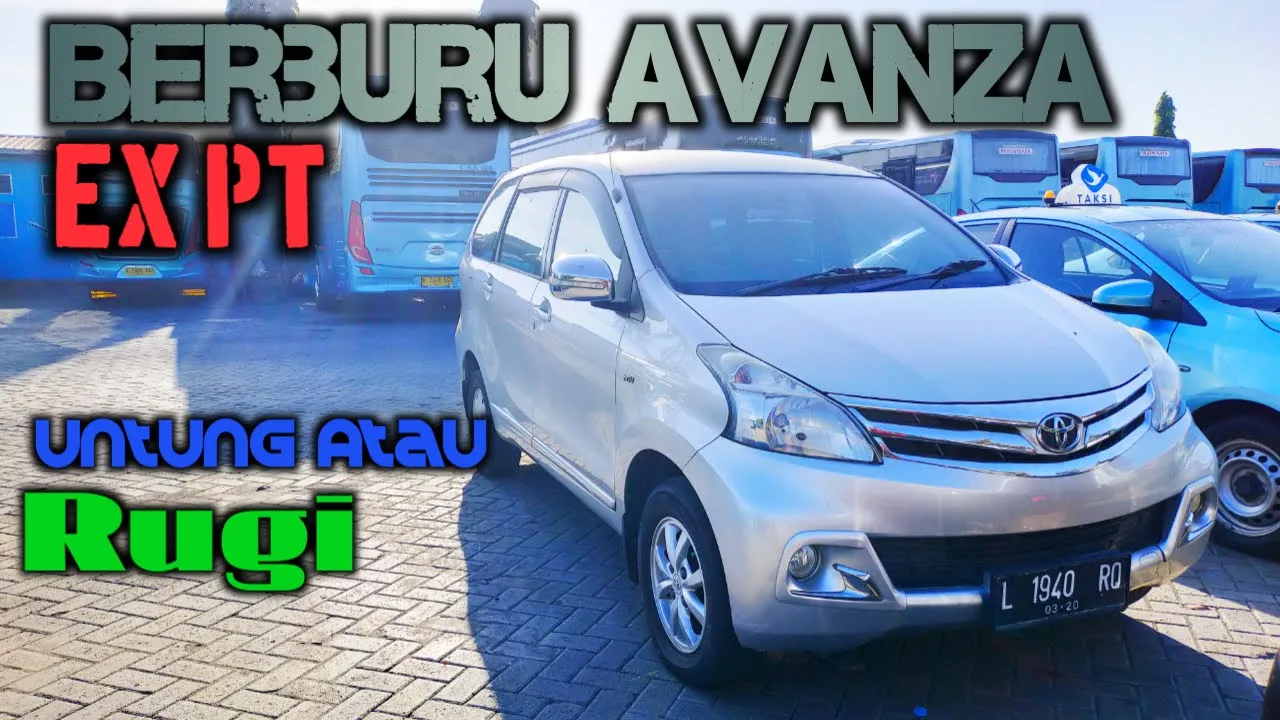 puluhan toyota avanza ex PT dijual di Surabaya. 