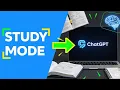 ChatGPT Study Mode Tutorial AI for Smarter Studying