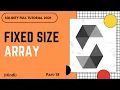 Array in solidity Fixed Size Array Solidity Full Course Part - 18 Hindi