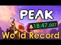 Download Lagu PEAK Speedrun in 18:47 - World Record (First Sub 19)