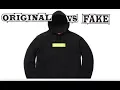 Supreme Box Logo Hoodie Bogo Lime FW17 Black Original Fake
