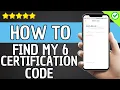How Do i Find My 6 Digit Verification Code