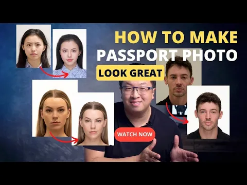 Download MP3 How to make passport photo look GREAT?