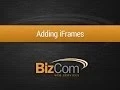 Adding iFrame
